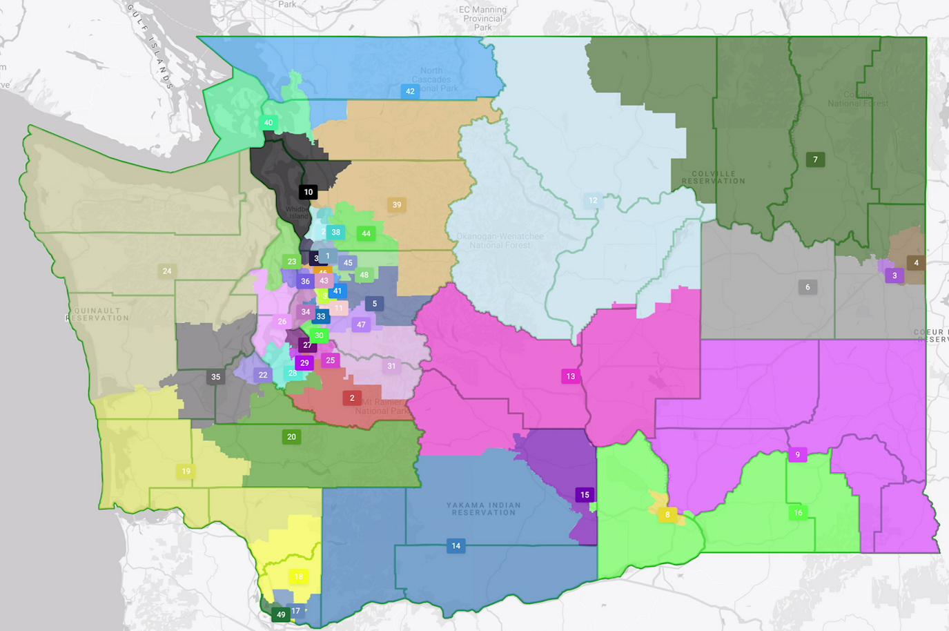 washington redistricting map